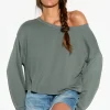 Bella Off Shoulder Sweatshirt