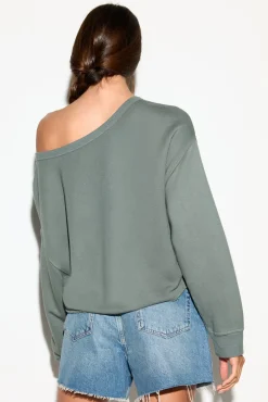 Bella Off Shoulder Sweatshirt