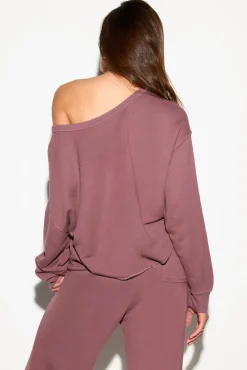 Bella Off Shoulder Sweatshirt