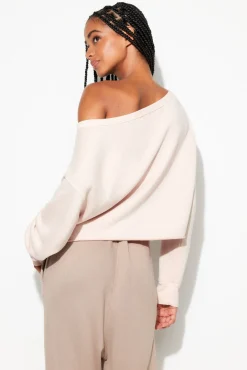 Bella Off Shoulder Sweatshirt