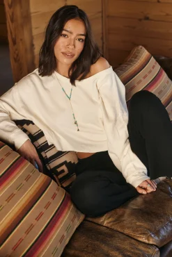 Bella Off Shoulder Sweatshirt