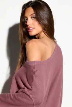 Bella Off Shoulder Sweatshirt
