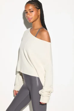Bella Off Shoulder Sweatshirt