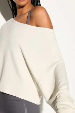 Bella Off Shoulder Sweatshirt