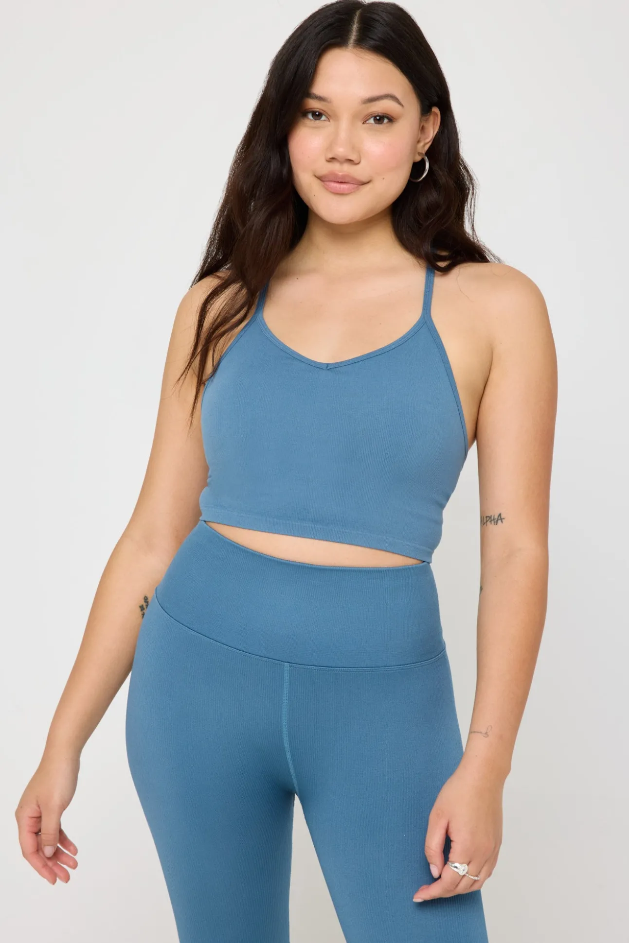 Bryn Seamless Crop Tank