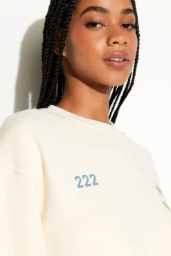 222 Butterfly La Brea Crew Sweatshirt