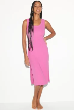 Camille Rib Midi Dress