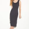 Camille Rib Midi Dress
