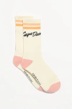 Carpe Diem Crew Sock
