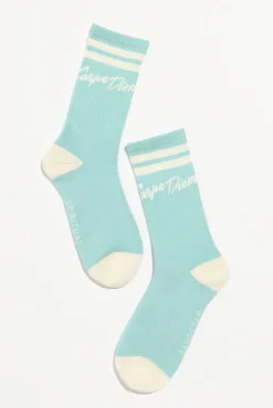 Carpe Diem Crew Sock