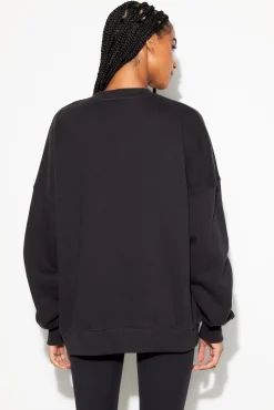 Good Karma Boyfriend Crew Sweatshirt