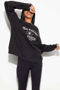Good Karma Boyfriend Crew Sweatshirt