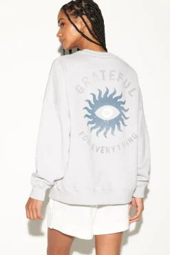 Grateful Eye Boyfriend Sweatshirt