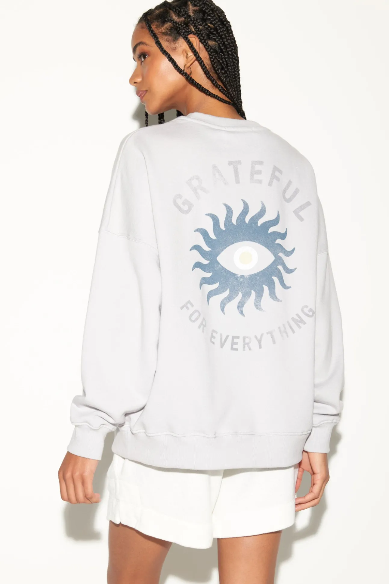 Grateful Eye Boyfriend Sweatshirt