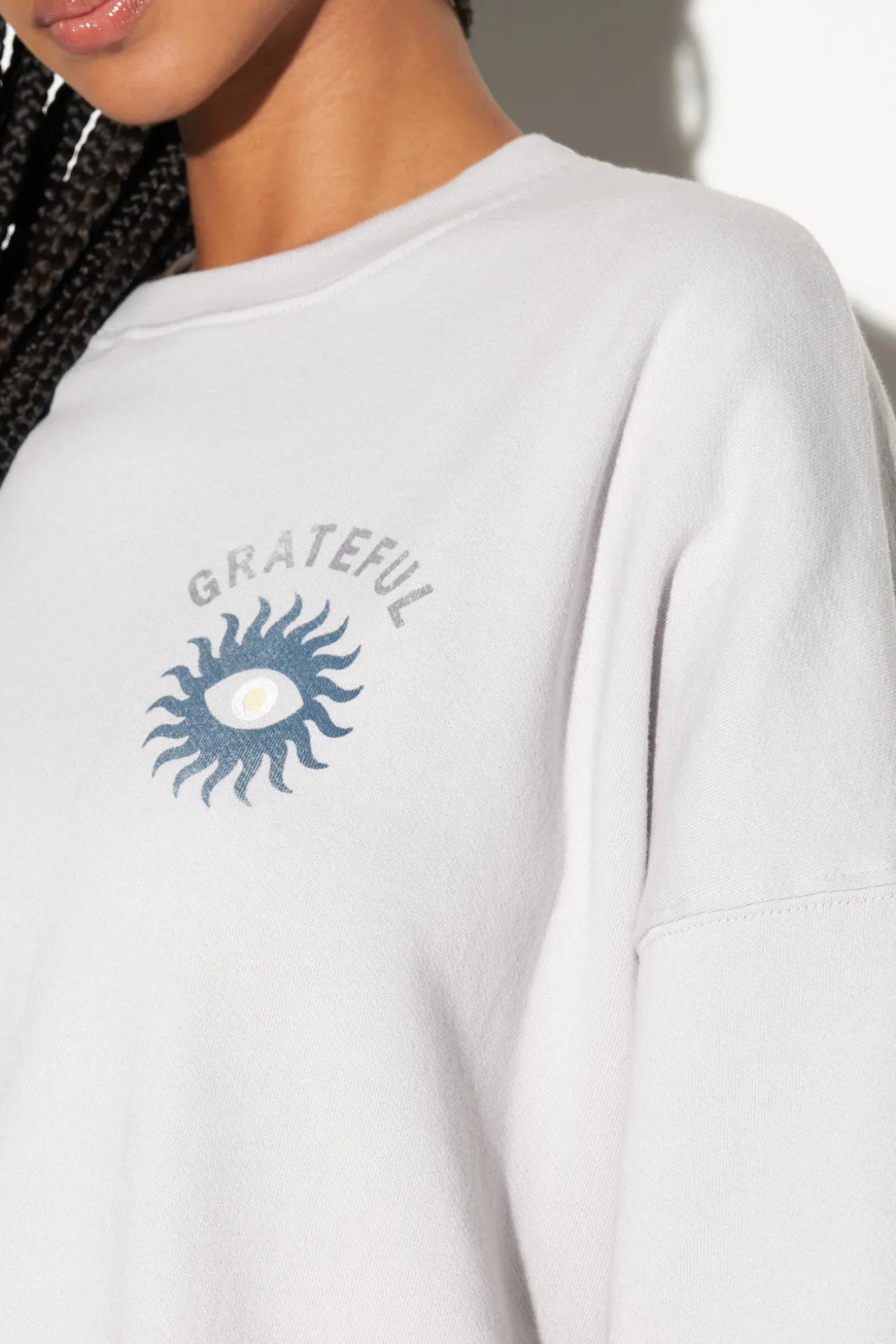 Grateful Eye Boyfriend Sweatshirt