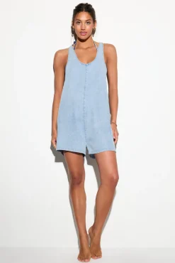 Hacienda Chambray Romper