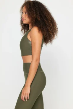 Harlow High Gloss Crop Tank