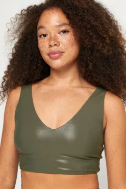 Harlow High Gloss Crop Tank