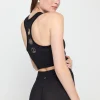 Icon Jacquard Crop Tank