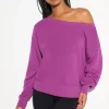 La Vida Off Shoulder Sweatshirt