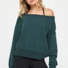 La Vida Off Shoulder Sweatshirt