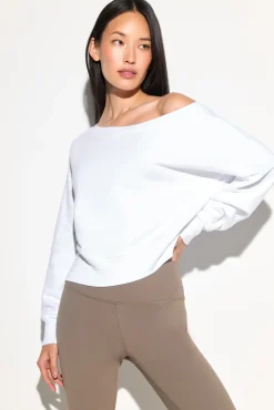 La Vida Off Shoulder Sweatshirt