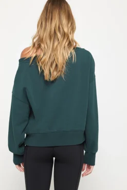 La Vida Off Shoulder Sweatshirt