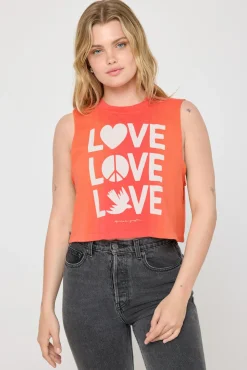 Love Shine Callie Crop Tank
