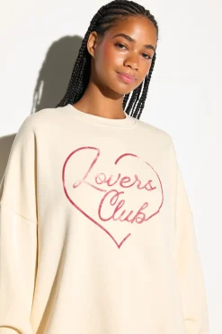 Lovers Boyfriend Crew Sweatshirt