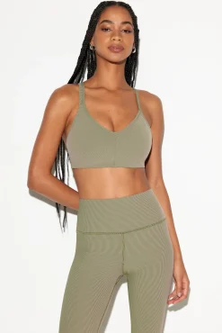 Mercury 2-Tone Longline Bra