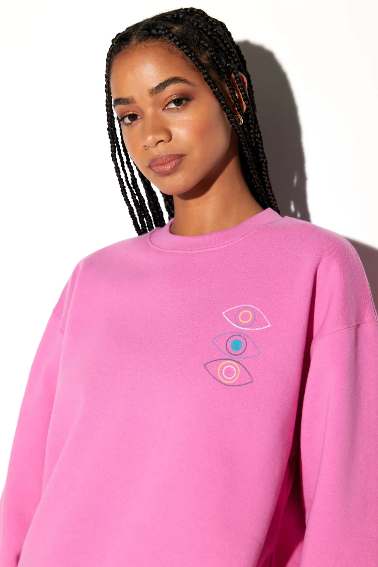 Mesmereyes La Brea Crew Sweatshirt