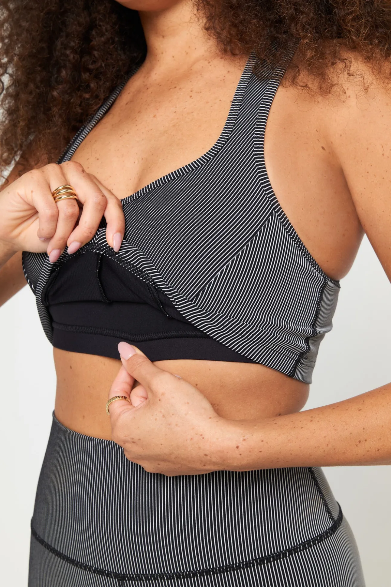 Norah 2-Tone Longline Bra