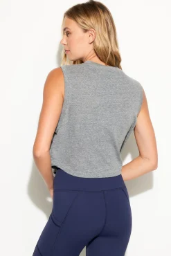 Peace Out Crawford Crop Tank