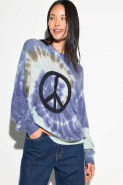 Peace Tie Dye Maude Sweater
