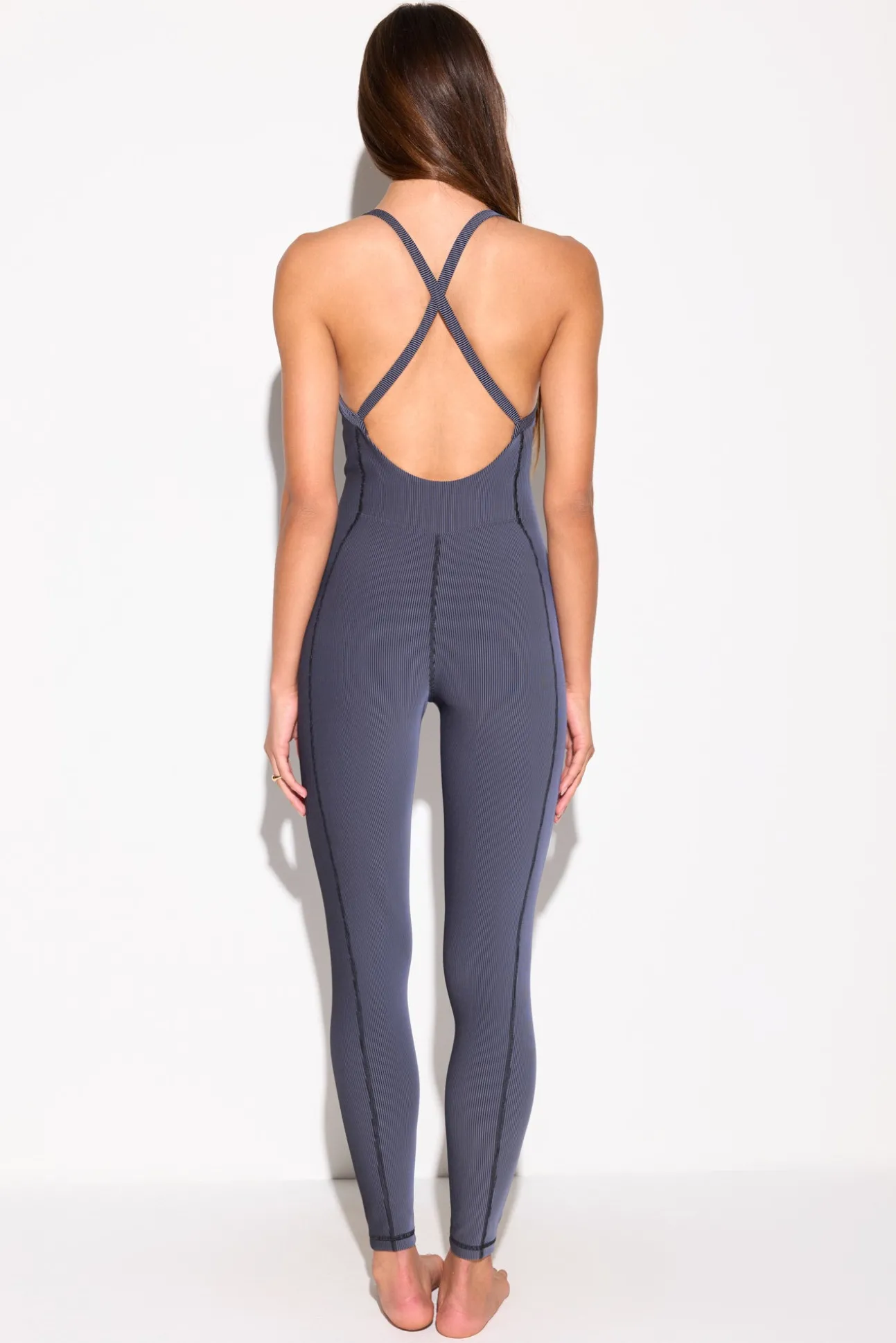 Stella 2-Tone 7/8 Jumpsuit